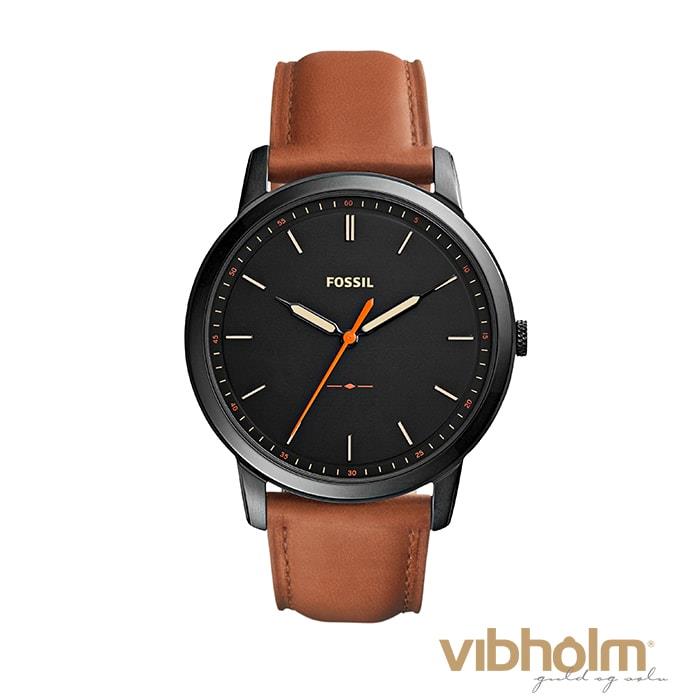 Fossil - The Minimalist Herreur - sort stål FS5305
